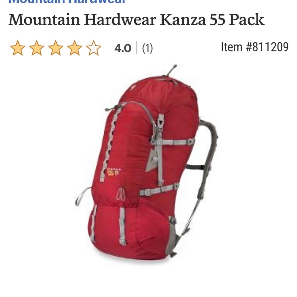Mountain Hardwear Kanza Women’s 55L Backpack